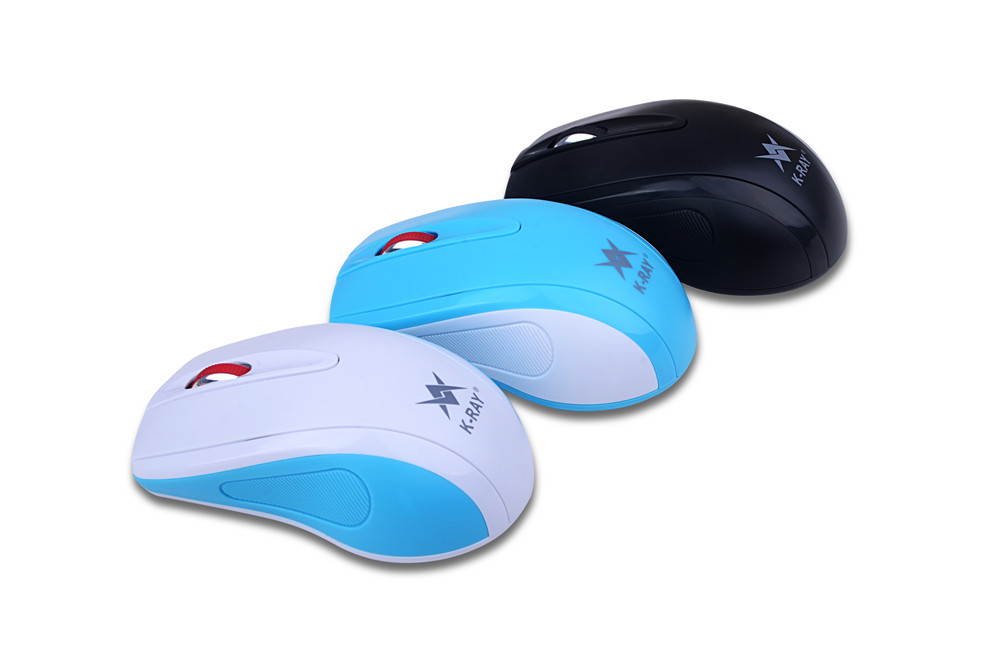 K-RAY M320 2.4GHz Wireless Mouse Silent Click Compact Soundless Optical Mice with Nano USB Receiver DPI 800/1200/1600 for PC and Mac