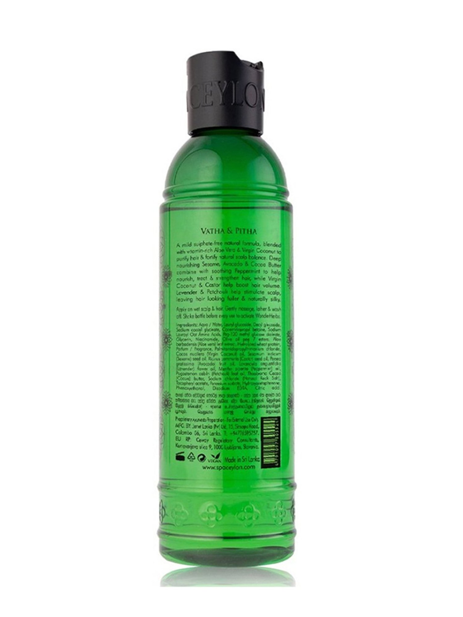 Spa Ceylon Aloe Vera Water Grass Gentle Hair Cleanser - 250 ml