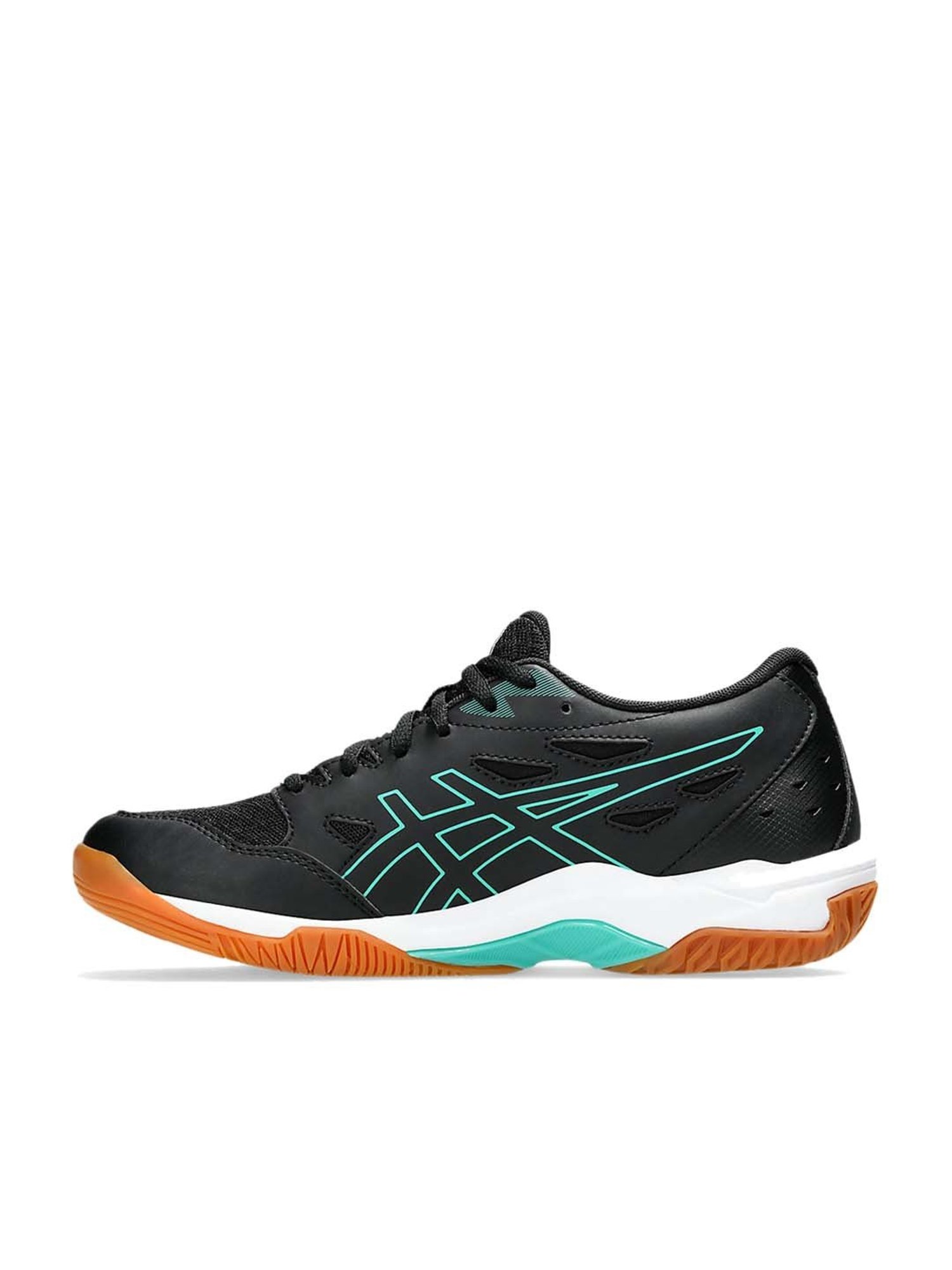 Asics Women's GEL-Rocket 11 Black Indoor Court Shoes