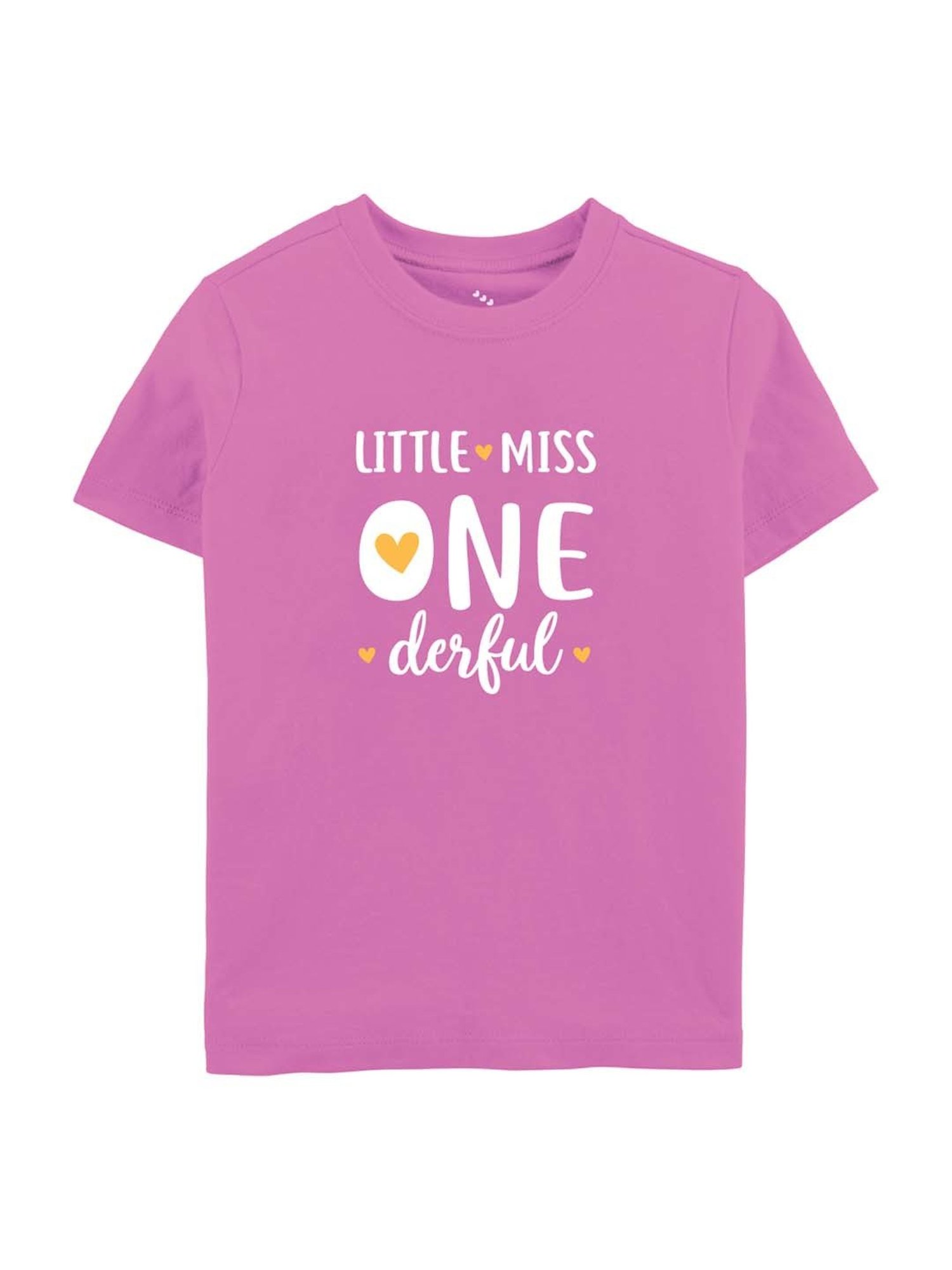Zeezeezoo Kids Pink Cotton Printed T-Shirt