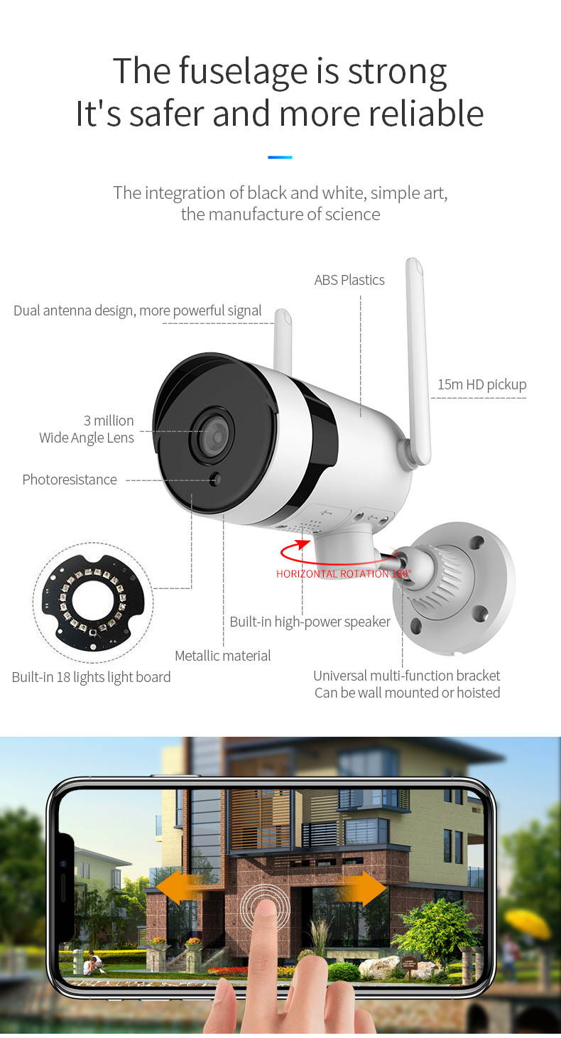 GW Security 16 Channel HD 1920p H.265 Security System with 8TB HDD, (15)* PoE 5MP HD 1920p 2.8-12mm Varifocal Weather Proof IP Cameras, and (1)* 20x Zoom 5MP HD 1920p IP PTZ (Pan-Tilt-Zoom) Camera