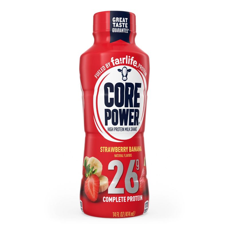 Core Power Strawberry 26G Protein Shake - 14 fl oz Bottle