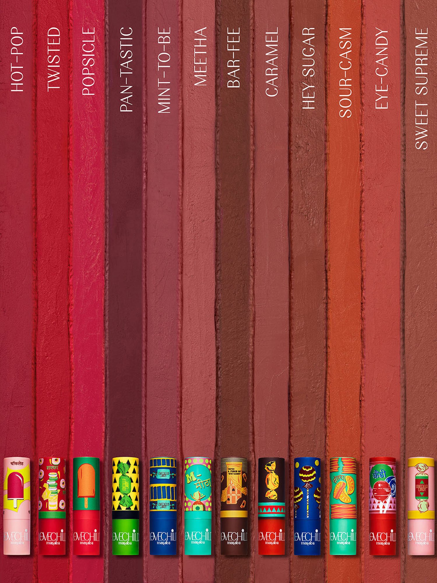 LoveChild Masaba For the Kid in You! Luxe-Matte Lipstick Popsicle - 4 gm