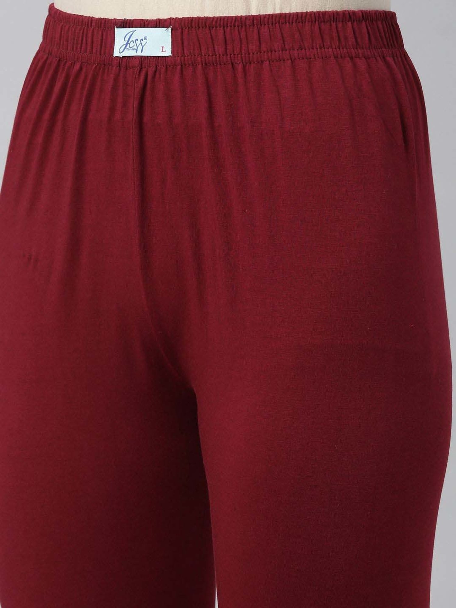 JCSS Maroon Cotton Leggings