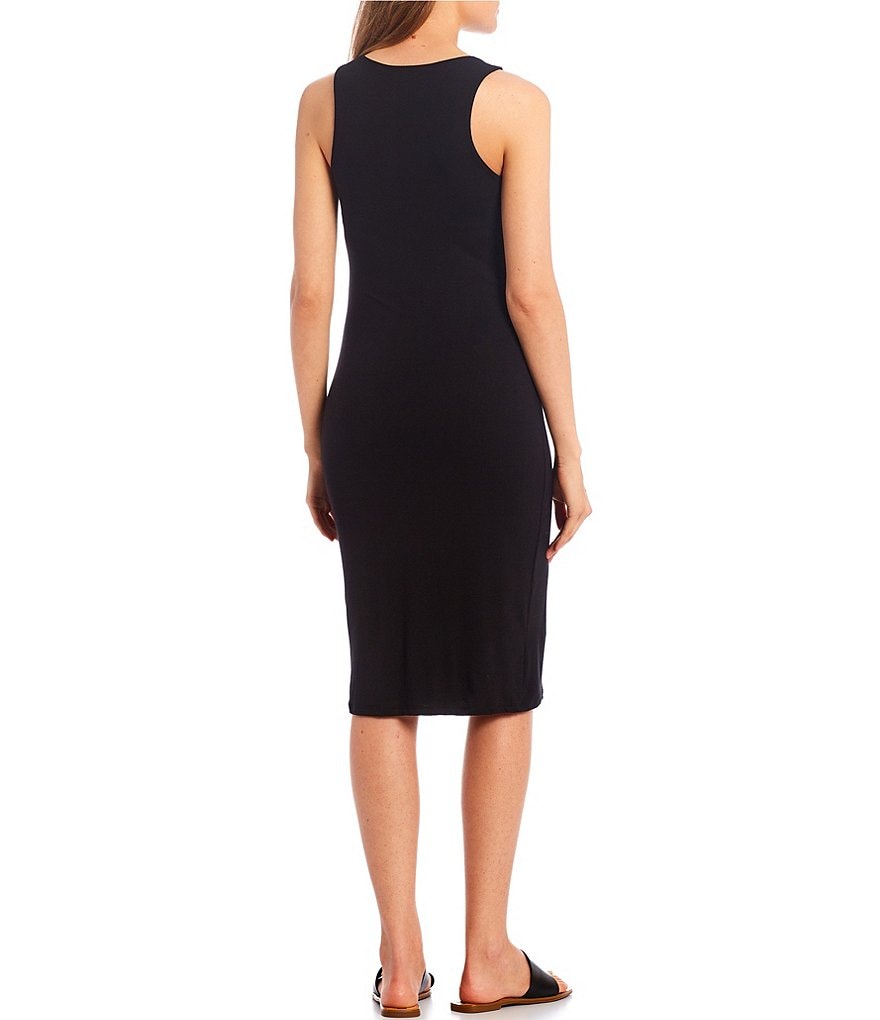 Originality Sleeveless Knit Tank Dress