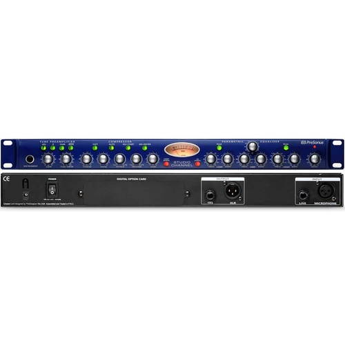 PreSonus Studio Channel Vacuum-Tube Channel Strip.With Audio Technica ATH-M20X.