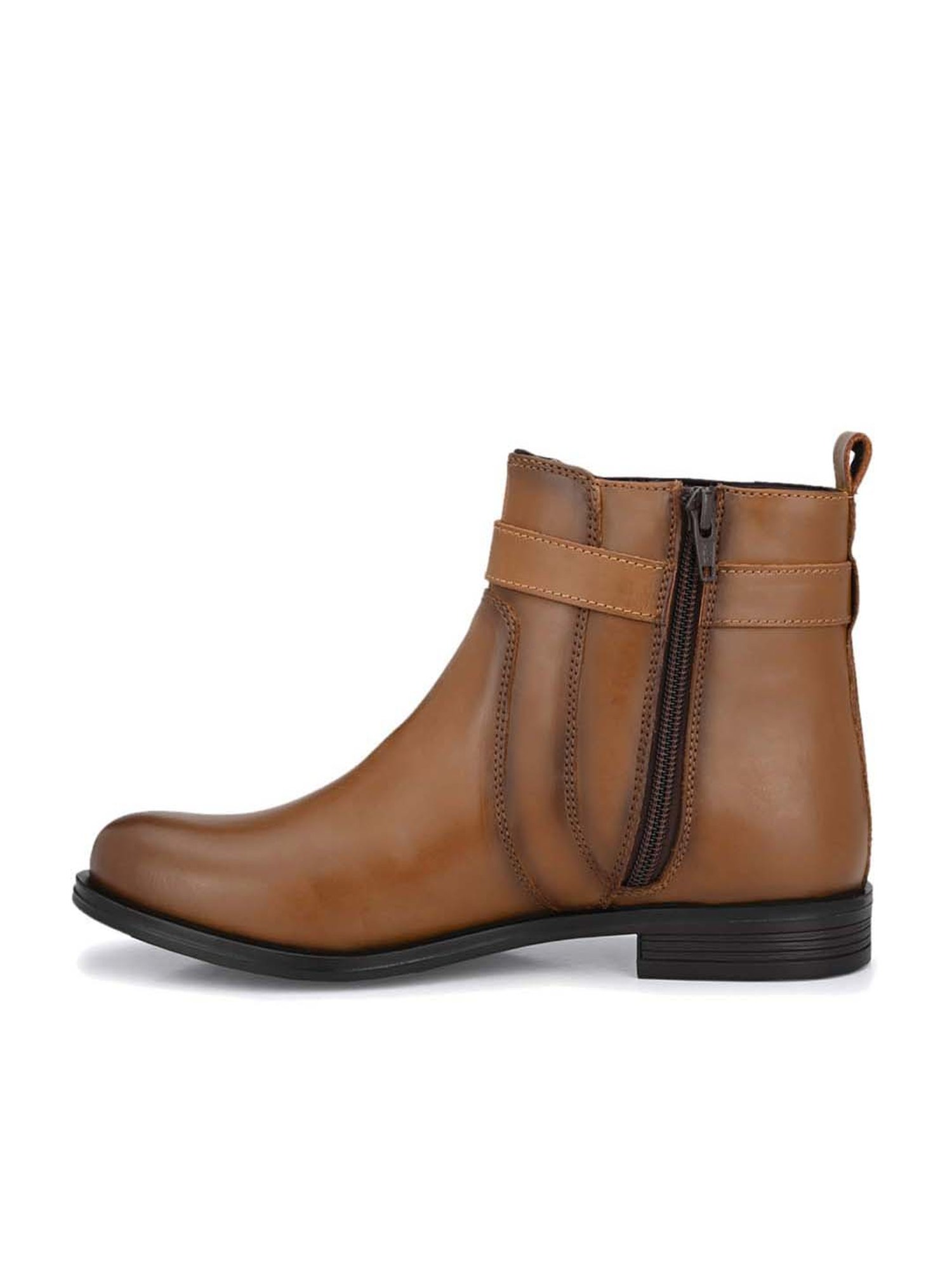 Delize Women's Tan Casual Booties