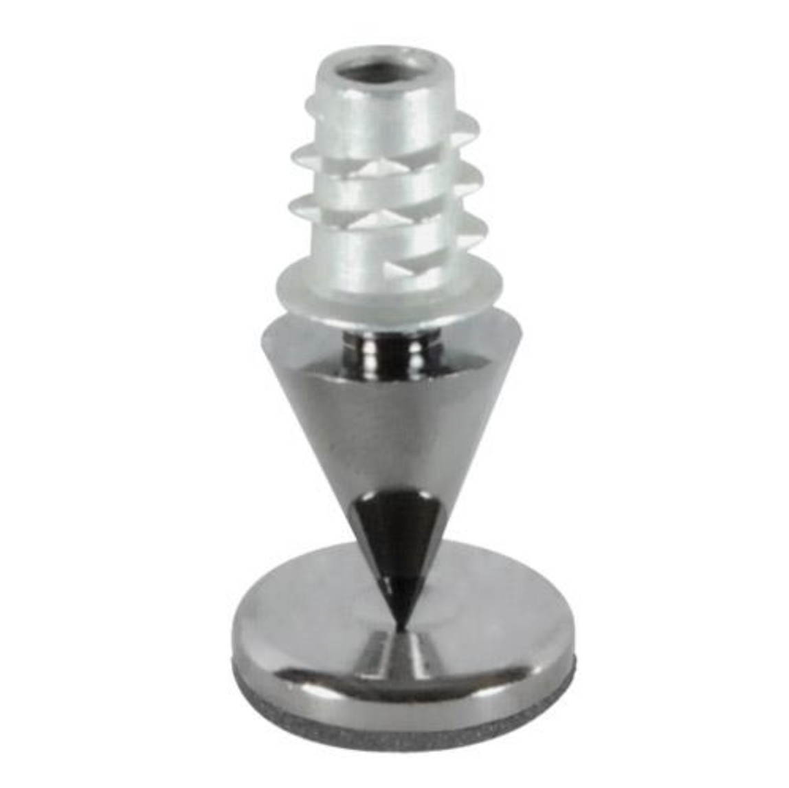 Dayton Audio DSS2-BC Black Chrome Speaker Spike Set (4 pc)