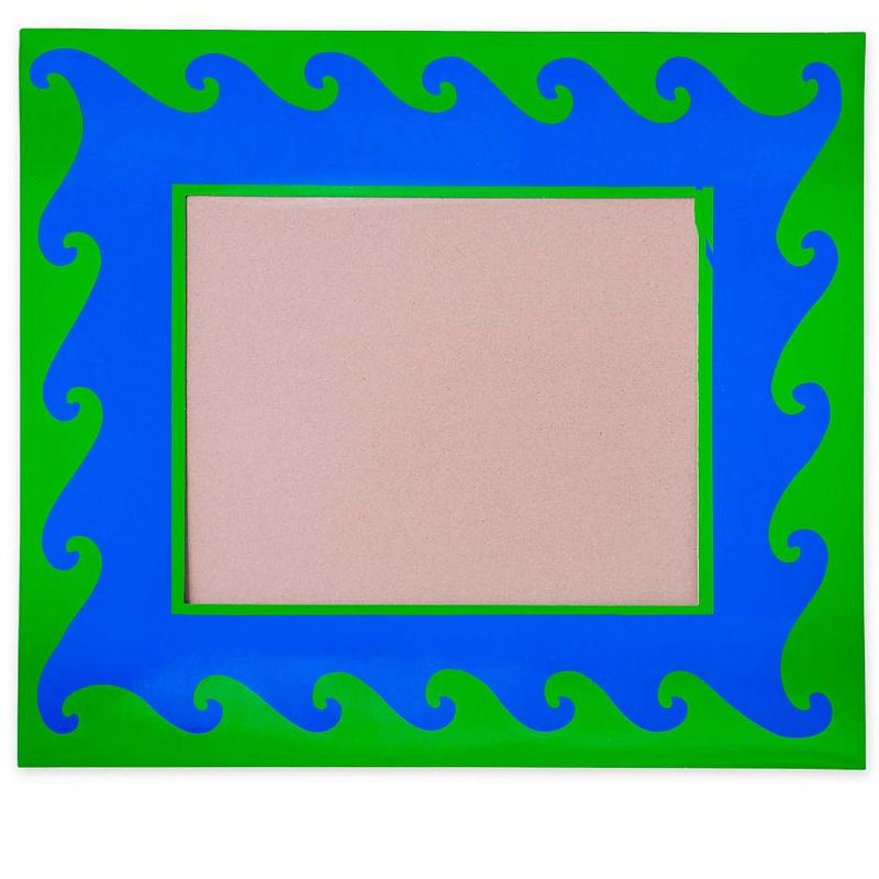 My Art Place Expandable Color-Tabbed Portable Art Storage Portfolio with Decorative Frame, 19" x 15 1/4 "