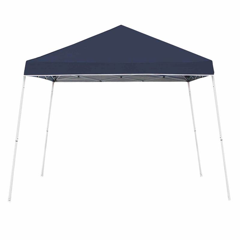 Z-Shade Outdoor Canopy Gazebo Tent & Z-Shade 4 Pack Steel Stake Kit w/ Case