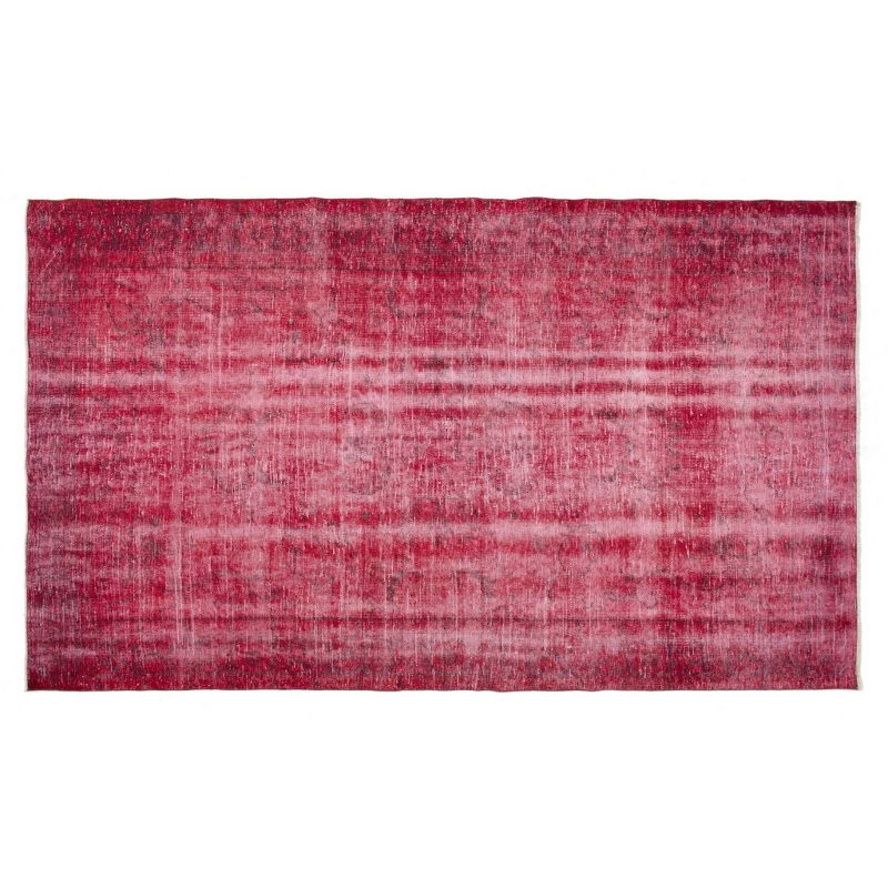 5'10"x10' Vintage One-of-a-Kind Alcino Rug Red - Revival Rugs