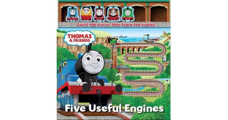 Thomas & Friends Five Useful Engines -  BRDBK by Maggie Fischer (Hardcover)
