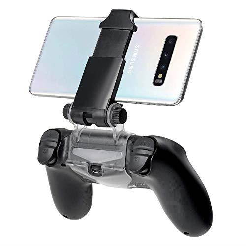 Smart Clip PS4 Slim Pro Wireless Controller Phone Clip Holder Clamp Mount Stand for Android Phones  Galaxy S8 Plus S7 S6 Edge Plus Note 8