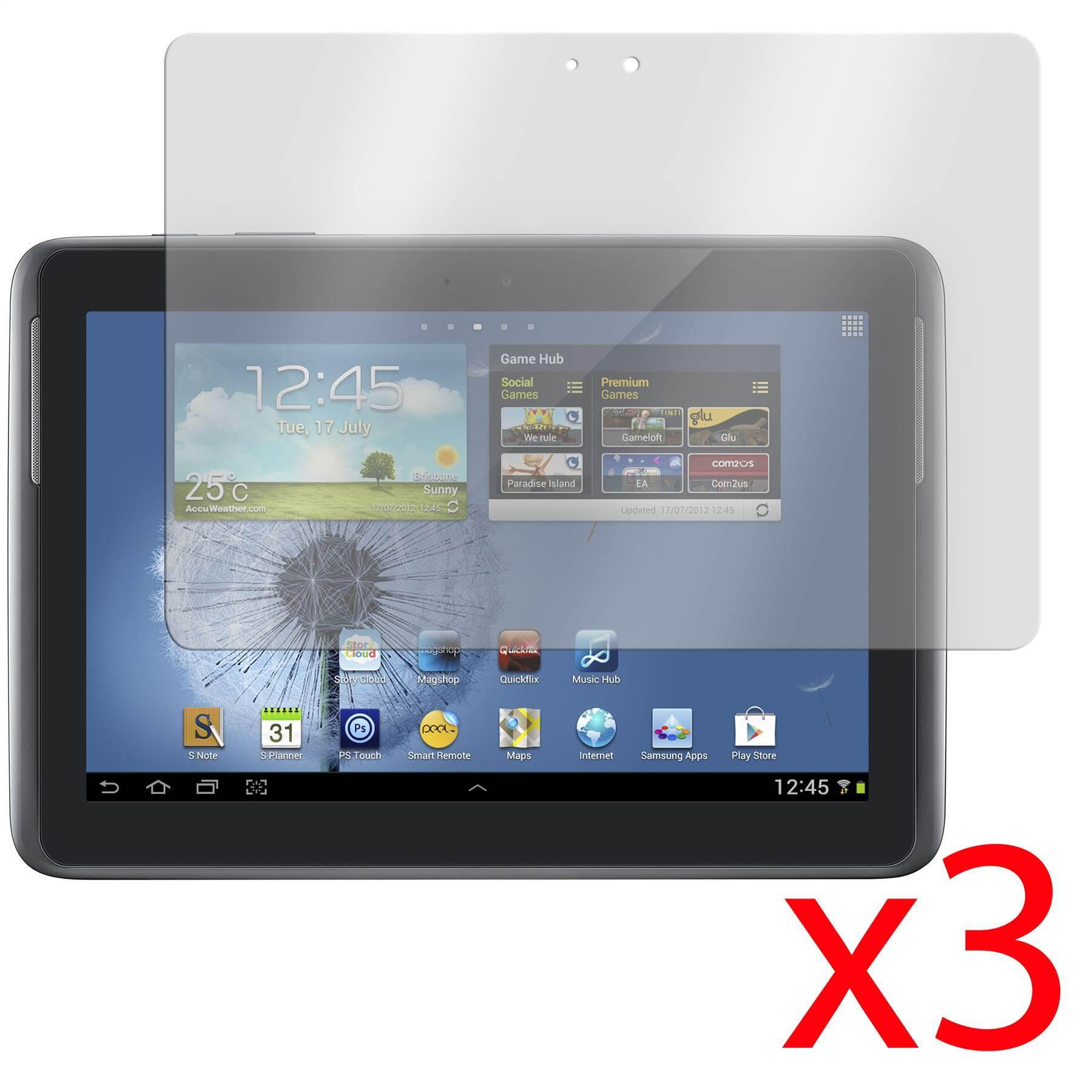 Hellfire Trading 3x Samsung Galaxy Note 10.1" LCD N8000 N8010 Screen Protector