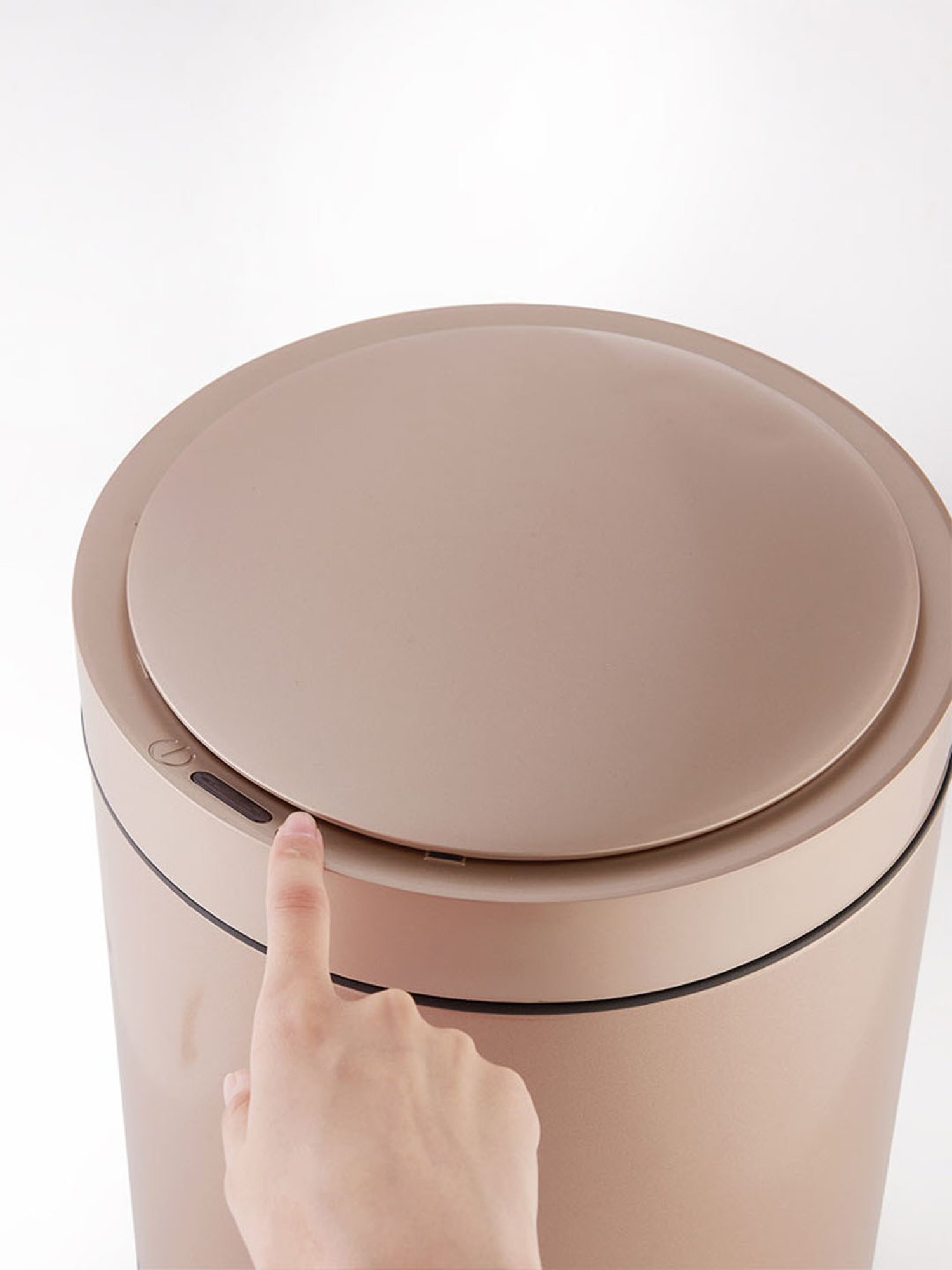 Freelance Copper Steel Set of 1 Dustbins