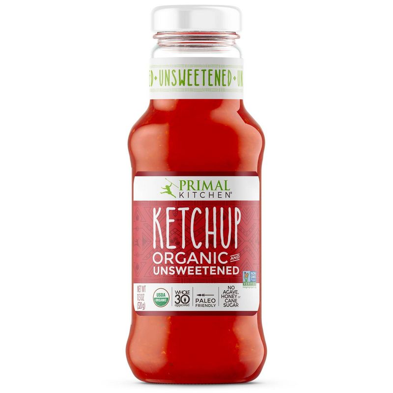 Primal Kitchen Unsweetened Organic Ketchup - 12oz