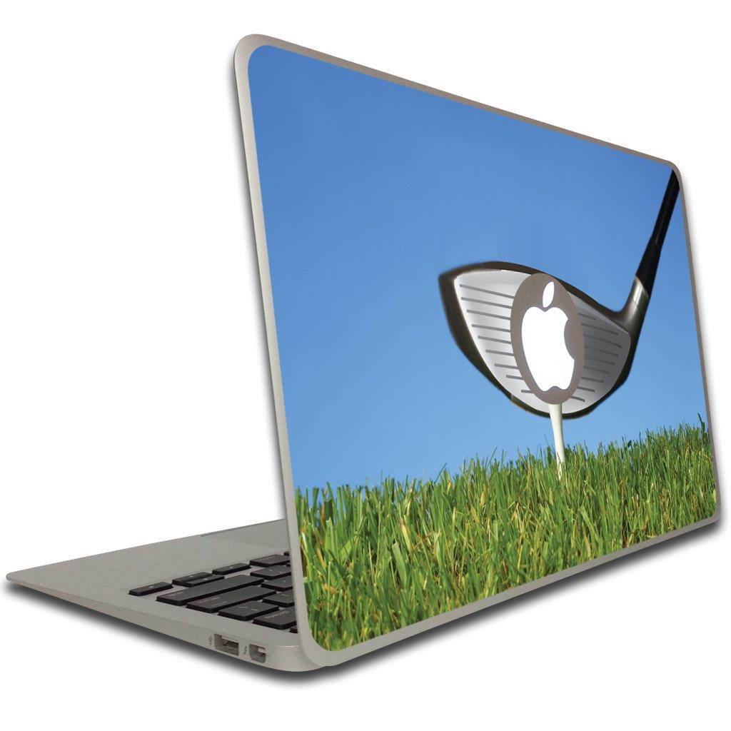Macbook Air or Macbook Pro Skin (13 inch) Vinyl, Removable Skin - Golf Club Teeing Off