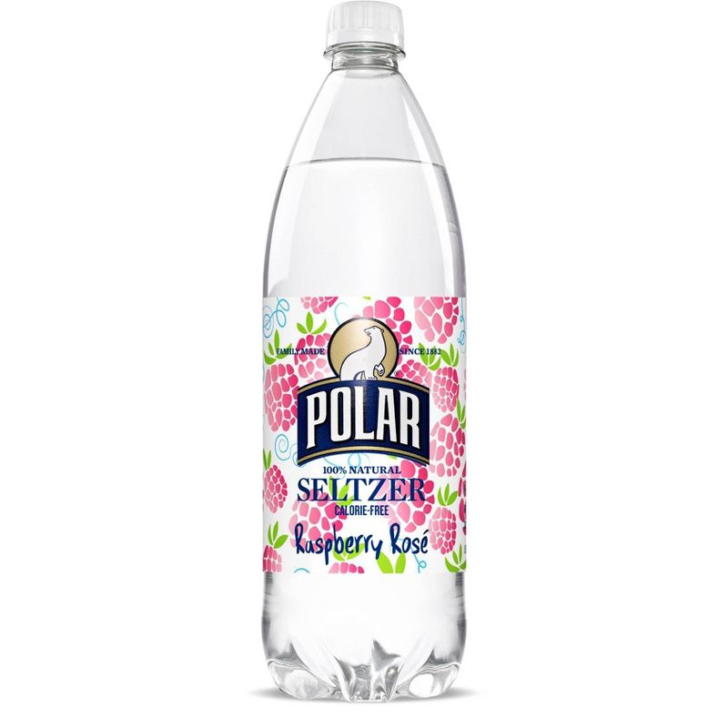 Polar Seltzer Water Raspberry Rose 1L