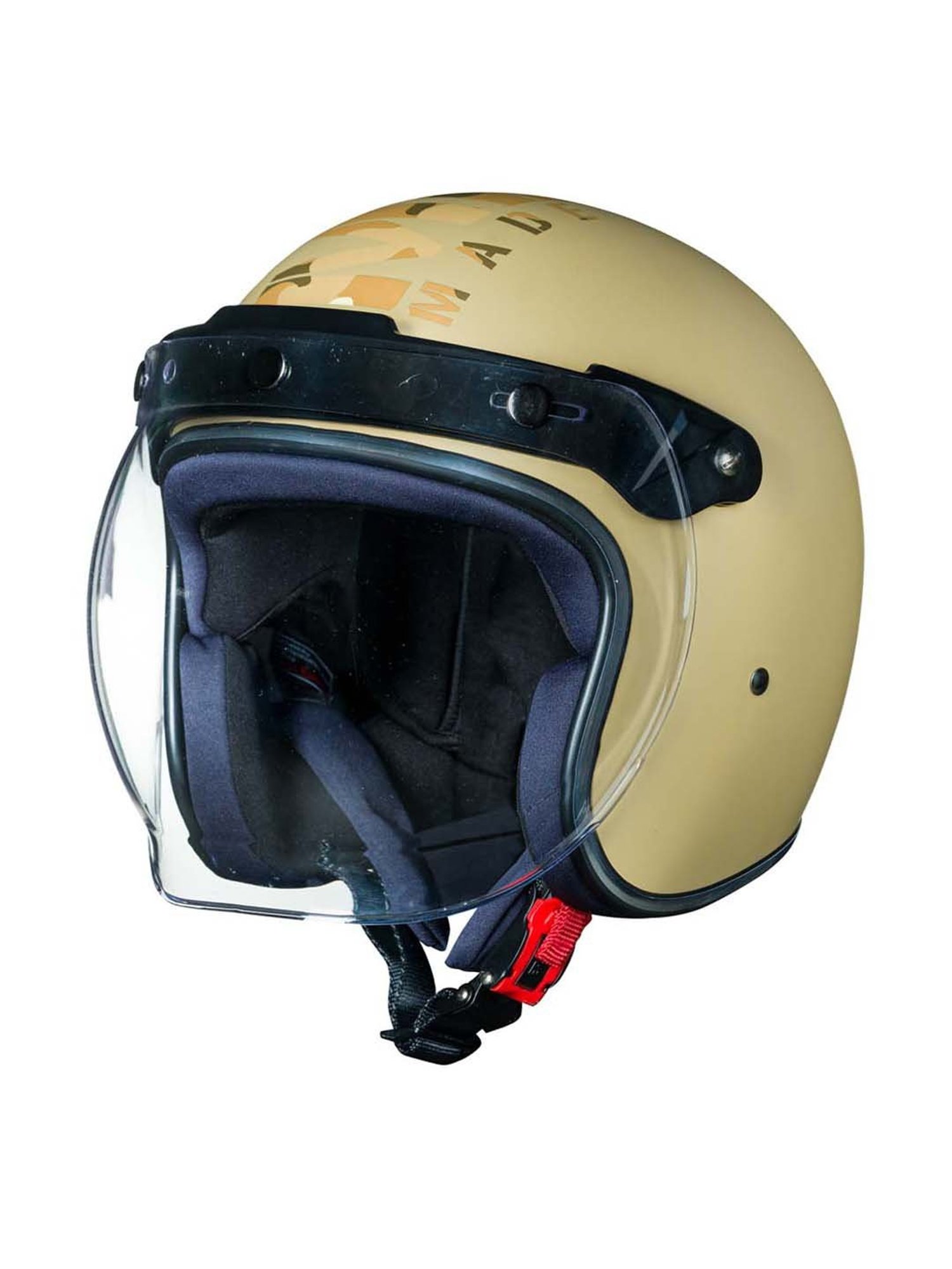Royal Enfield Camo MLG Bobber Open Face Helmet Khaki - L