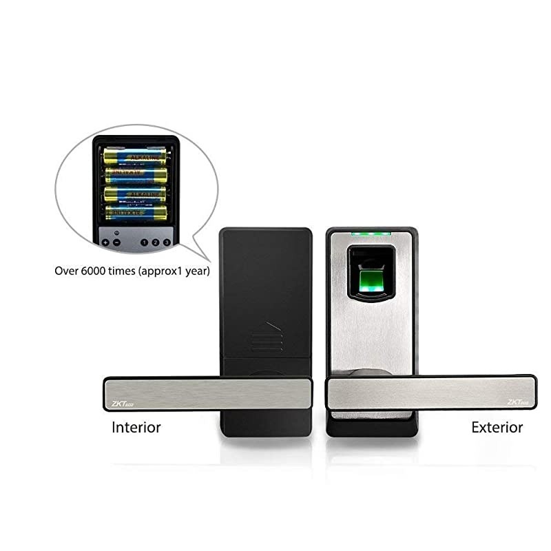 Biometric Door Lock Fingerprint Lock with Bluetooth, Keyless Entry Door Lock with Smart Phone