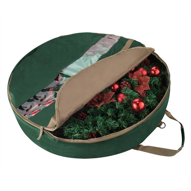 Elf Stor Ultimate Green Holiday Christmas Storage Bag for 48" Wreath