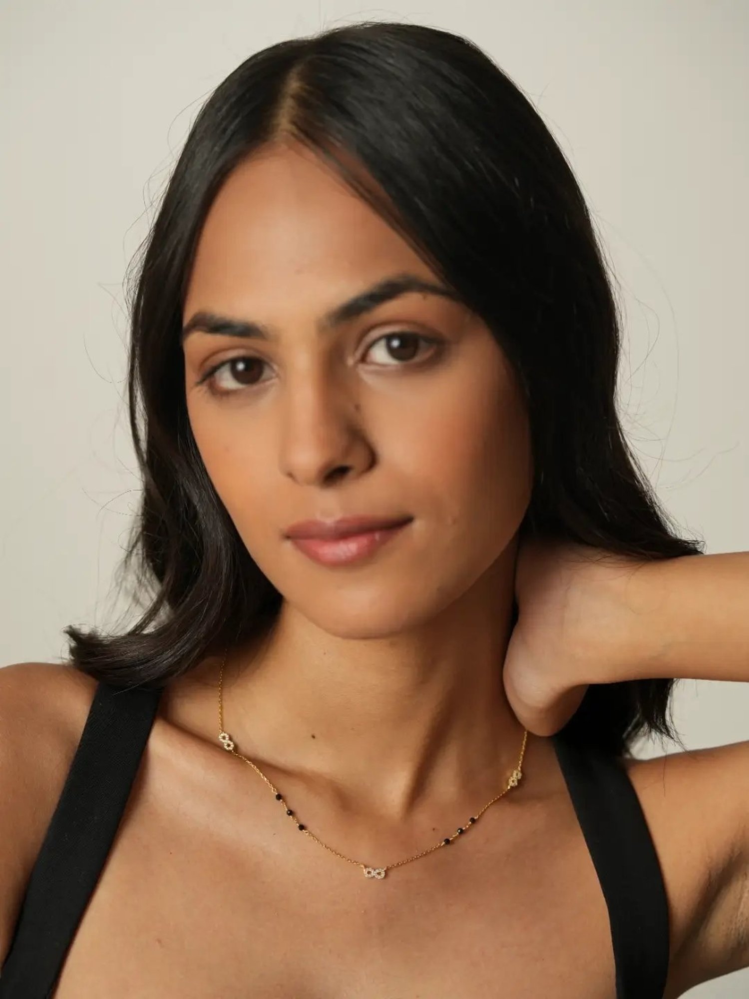 March by FableStreet 92.5 Sterling Silver Floral Mangalsutra for Women