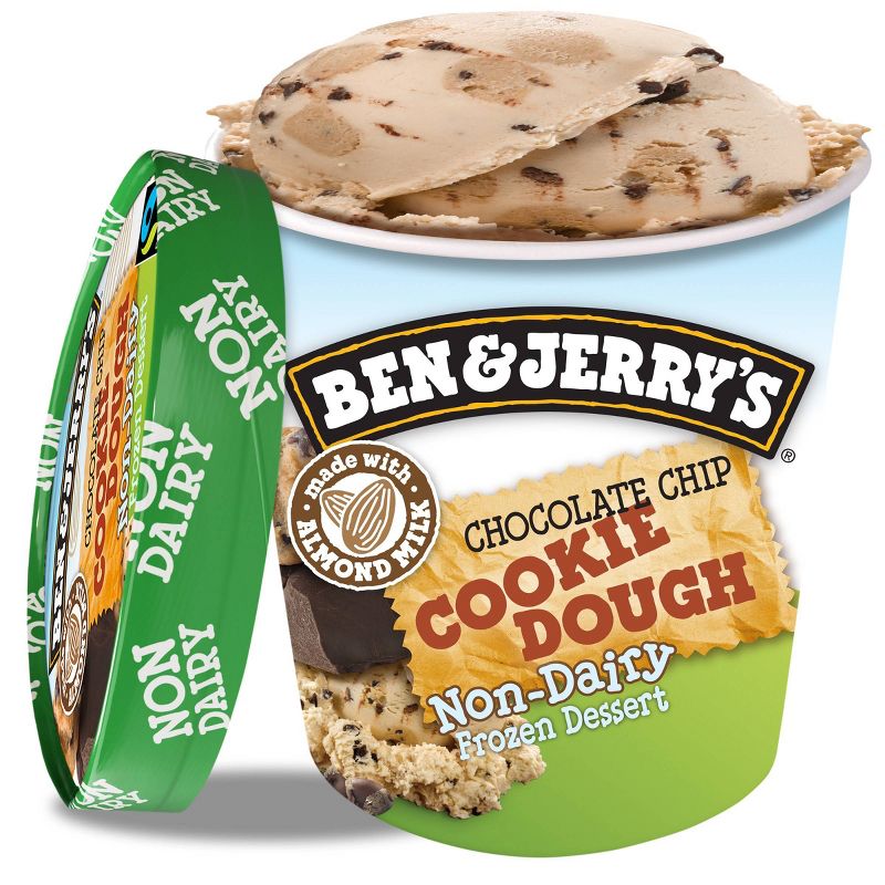 Ben & Jerry's Non-Dairy Ice Cream Chocolate Chip Cookie Dough Frozen Dessert - 16oz