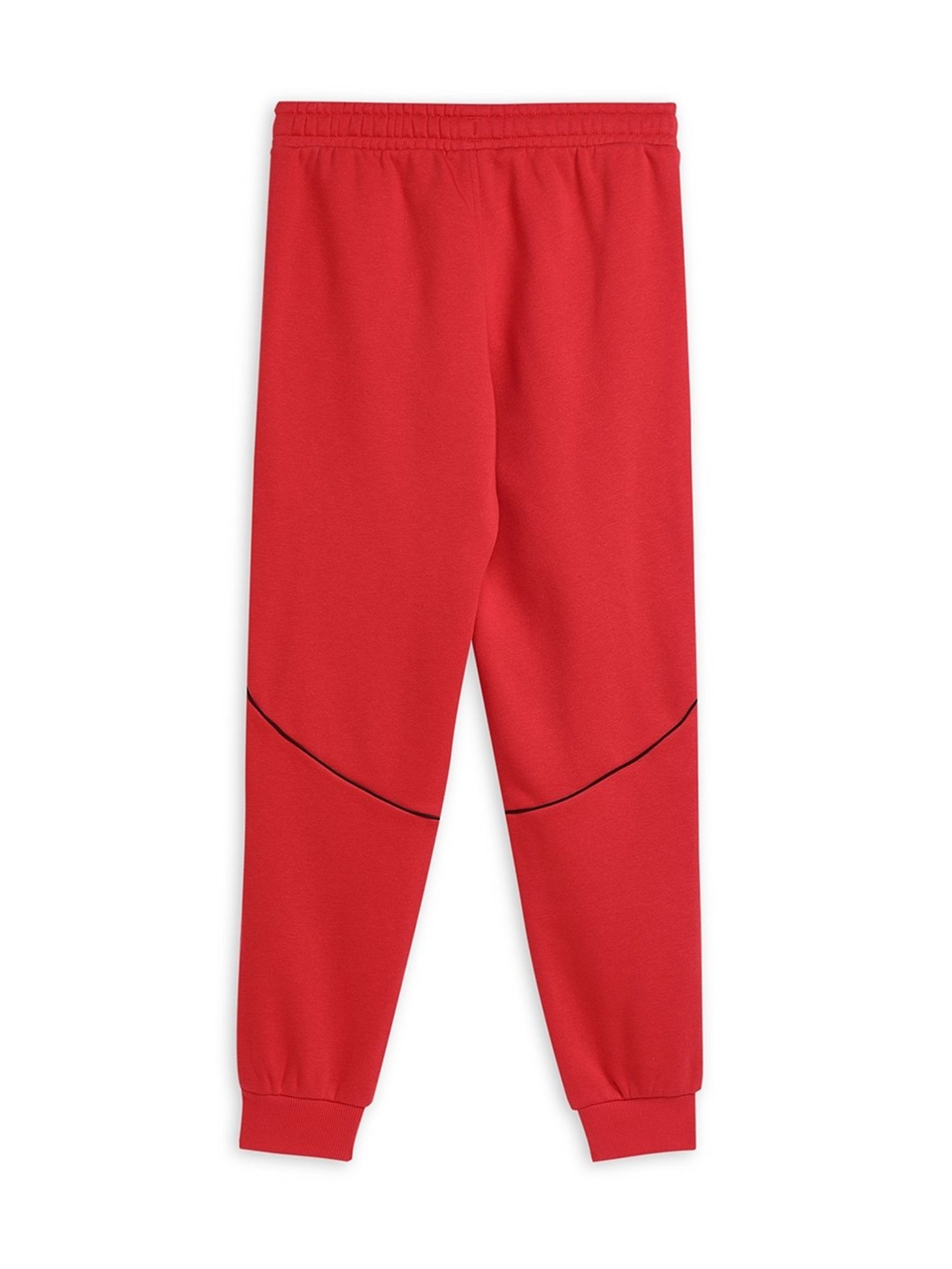 Y&F Kids by Westside Off-White Mid-Rise Cotton Blend Track Pants