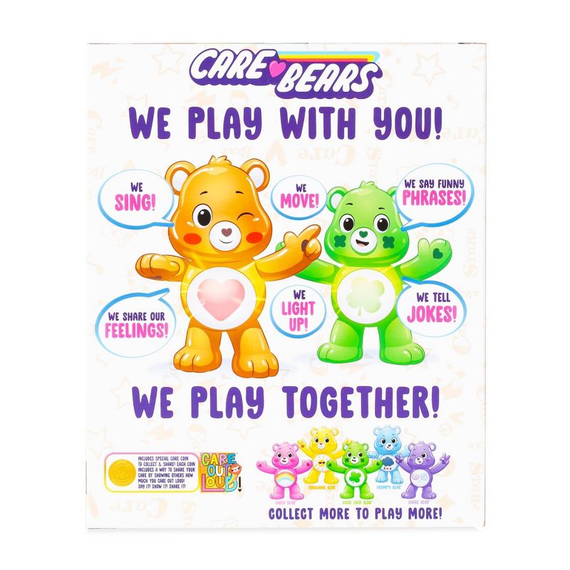 Care Bears 5" Interactive Figure - Tenderheart Bear