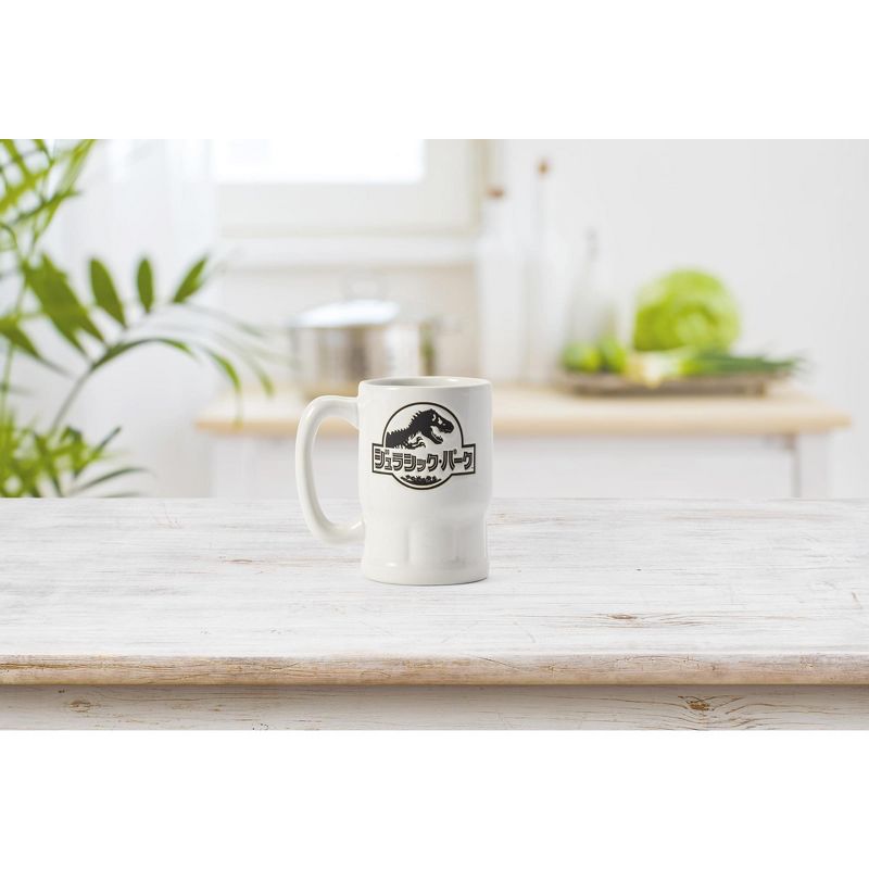 Underground Toys Jurassic Park Japanese Logo Ceramic Mini Mug