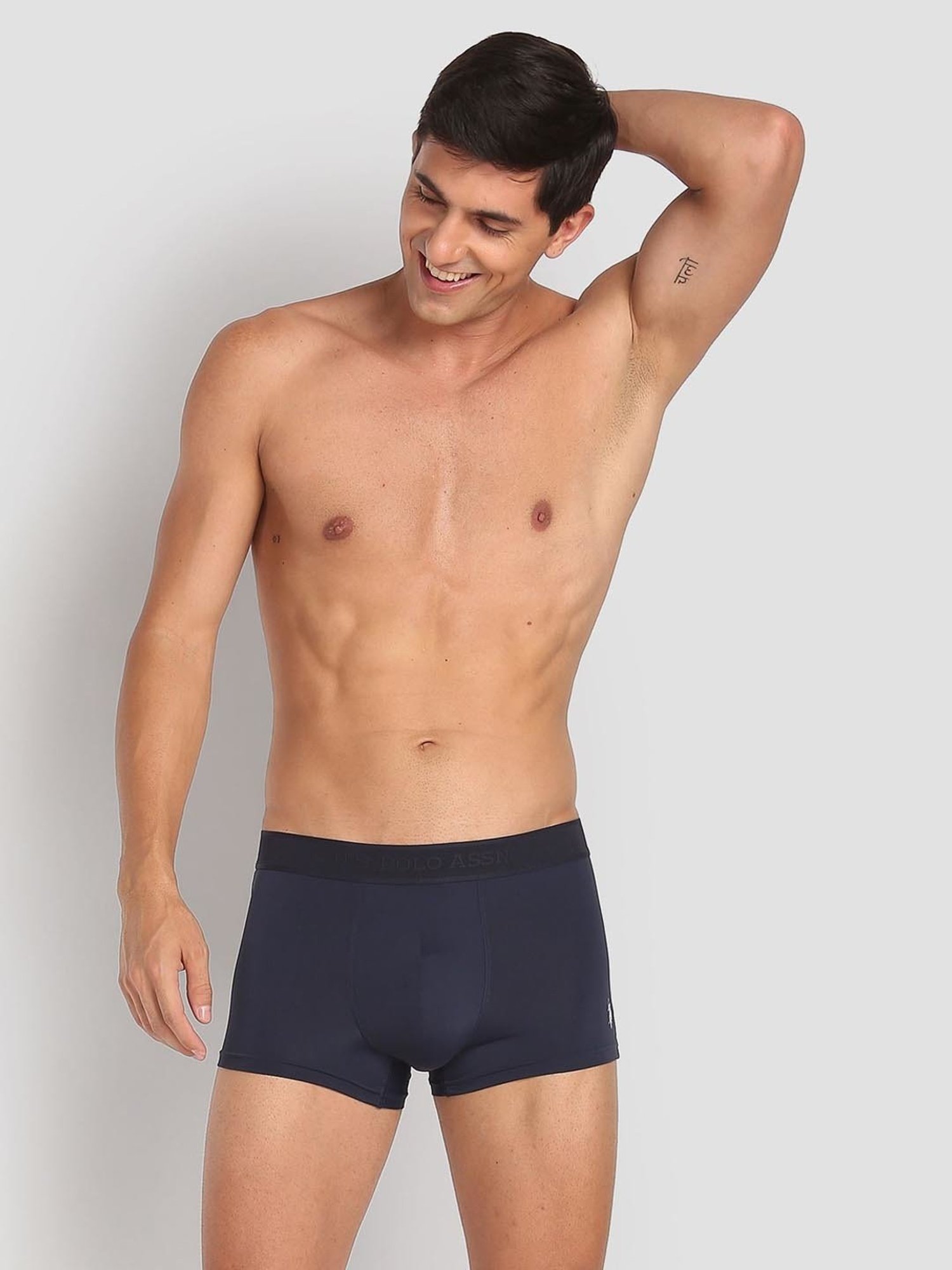 U.S. Polo Assn. Blue Regular Fit Trunks