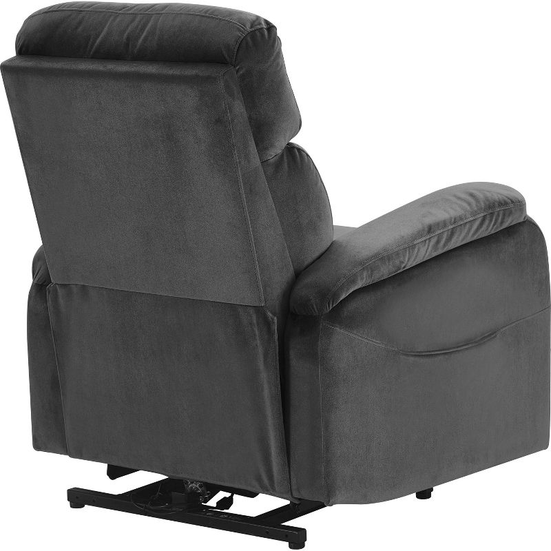 Samson Power Lift Recliner Chair Dark Gray - ClickDecor