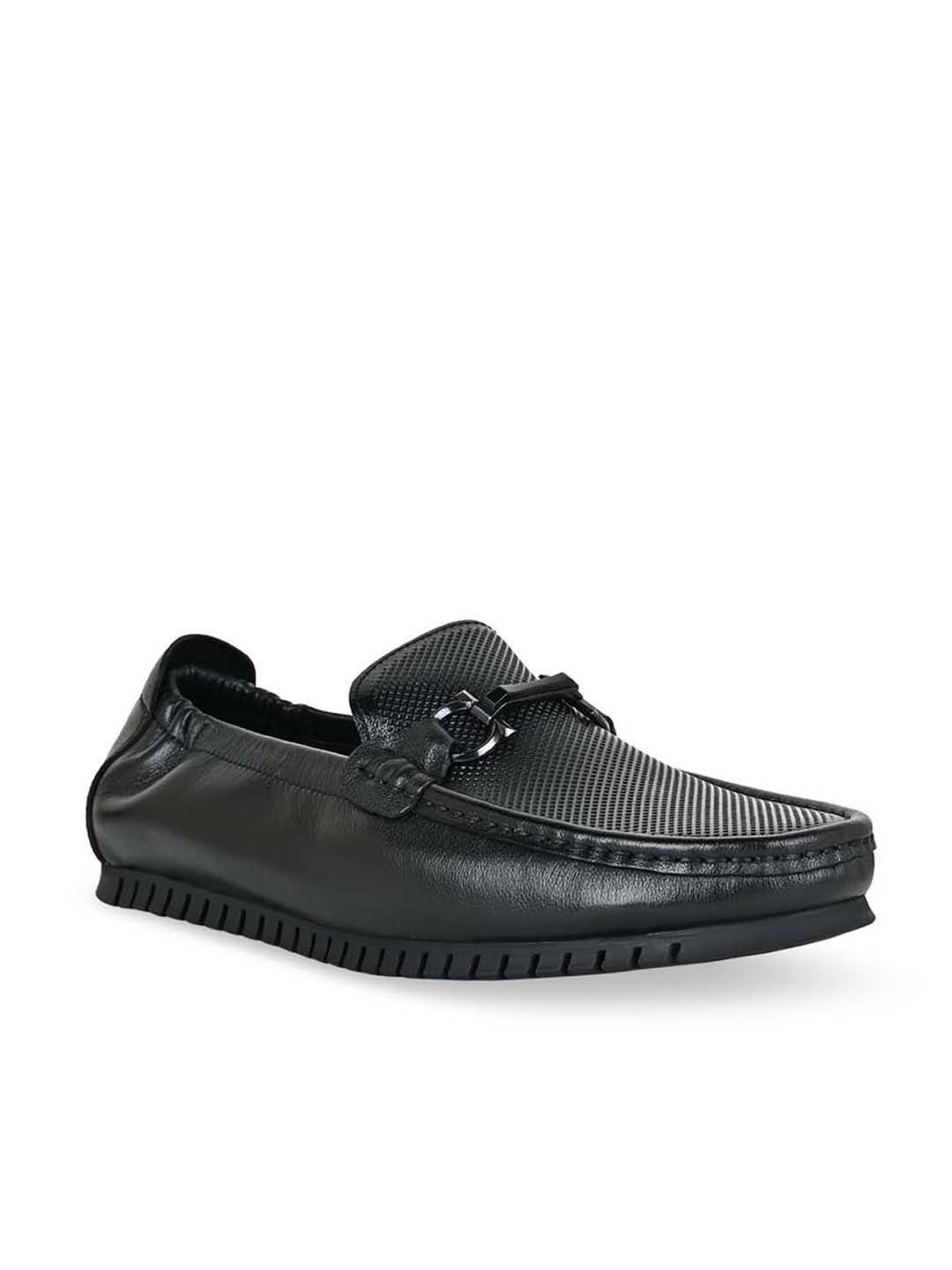 Imperio by Regal Men's Black Casual Loafers