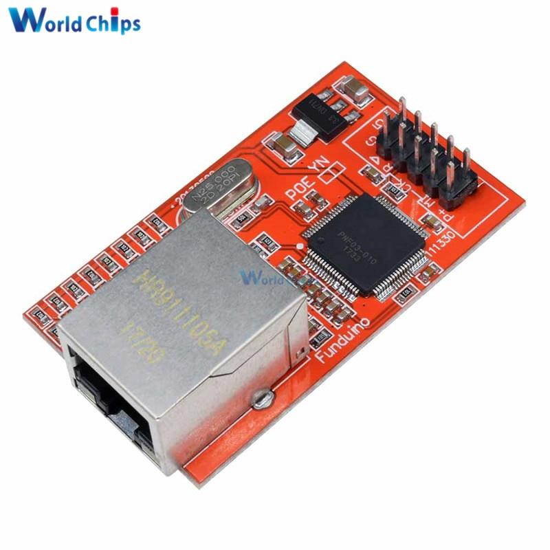 Mini W5100 LAN Ethernet Shield Network Board Module For Arduino R3 W5100 3.3V Compatible For Arduino Ethernet UNO Mega 2560