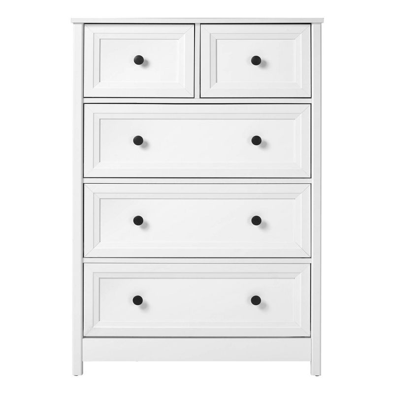 County Line 4 Drawer Chest Rum Walnut - Sauder