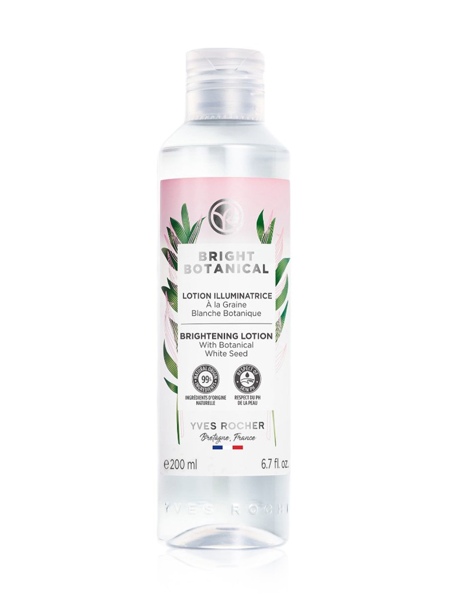 Yves Rocher Bright Botanical Brightening Lotion Toner - 200 ml