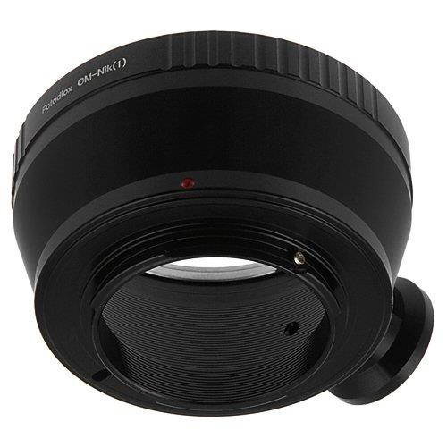 Fotodiox Lens Mount Adapter - Olympus Zuiko (OM) 35mm SLR Lens to Nikon 1-Series Mirrorless Camera Body