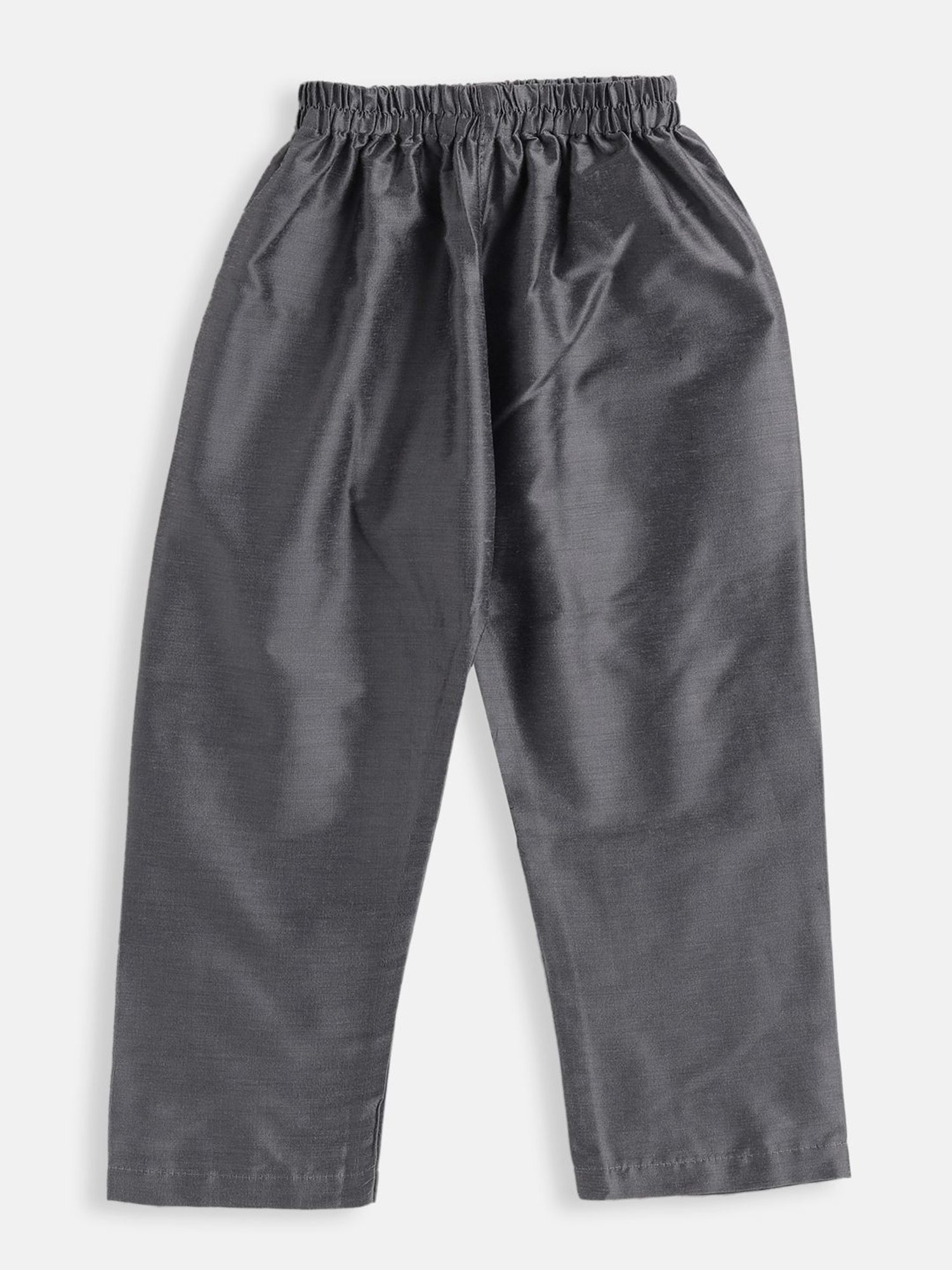 VASTRAMAY SISHU Grey & Blue Cotton Printed Kurta Set