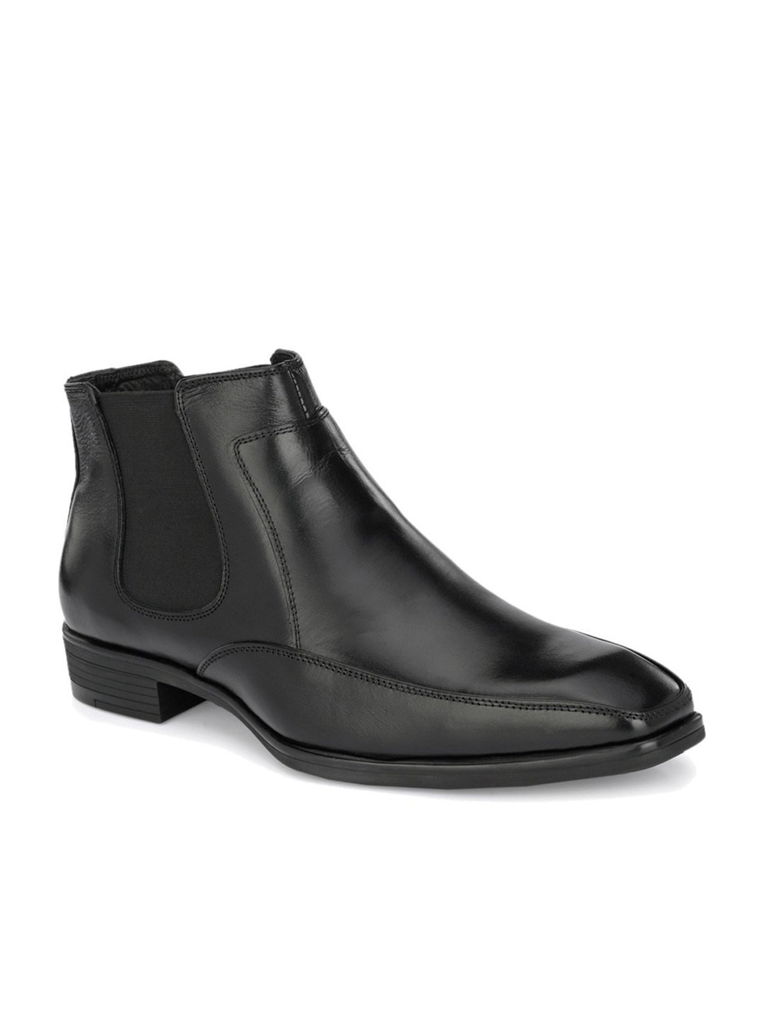 Hitz Men's Black Chelsea Boots