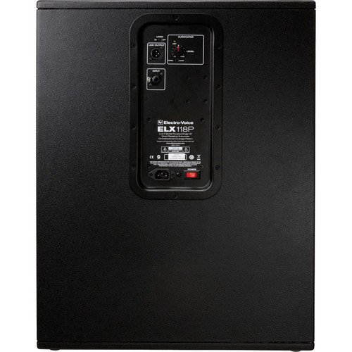 Electro-Voice ZLX-12P 12" 2-Way Powered Loudspeaker (Pair) / (1) ZLX118P Subwoofer / (2) Xlr to Xlr Cables 20ft ea / (Pair) Speaker Stand w/ Bag