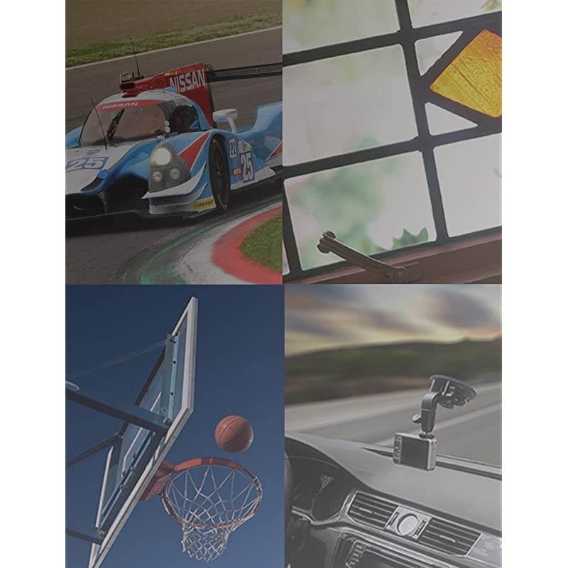 Suction Camera Mount with 14 Thread Metal Clamp