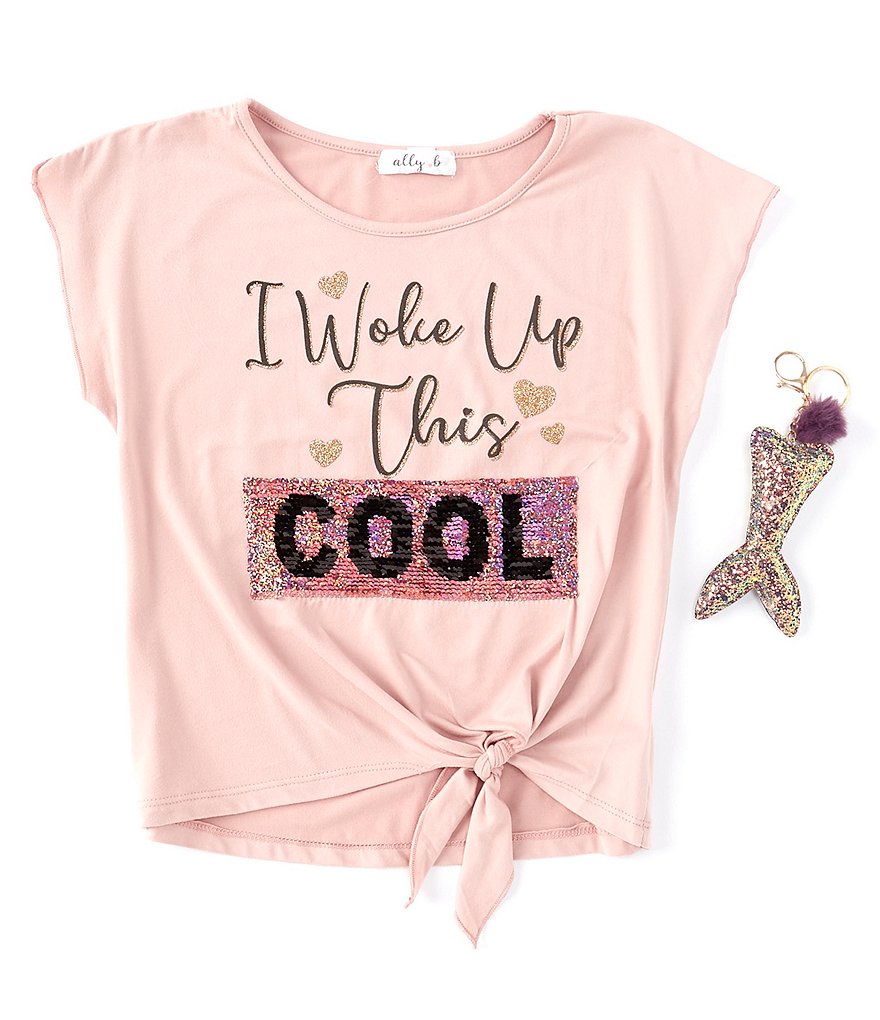 Barbie Big Girls 7-16 Short-Sleeve Follow Your Dreams Graphic Tee