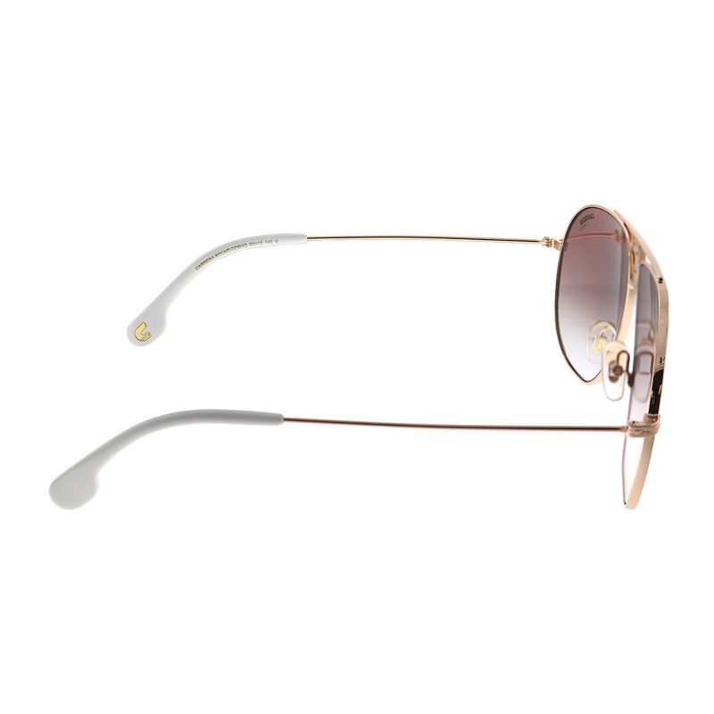 Carrera  DDB Unisex Aviator Sunglasses Gold Copper 60mm