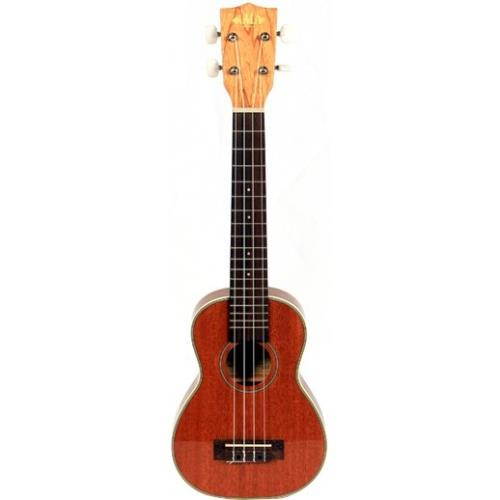 Kala KA-SLNG Long Neck Gloss Mahogany Soprano Ukulele