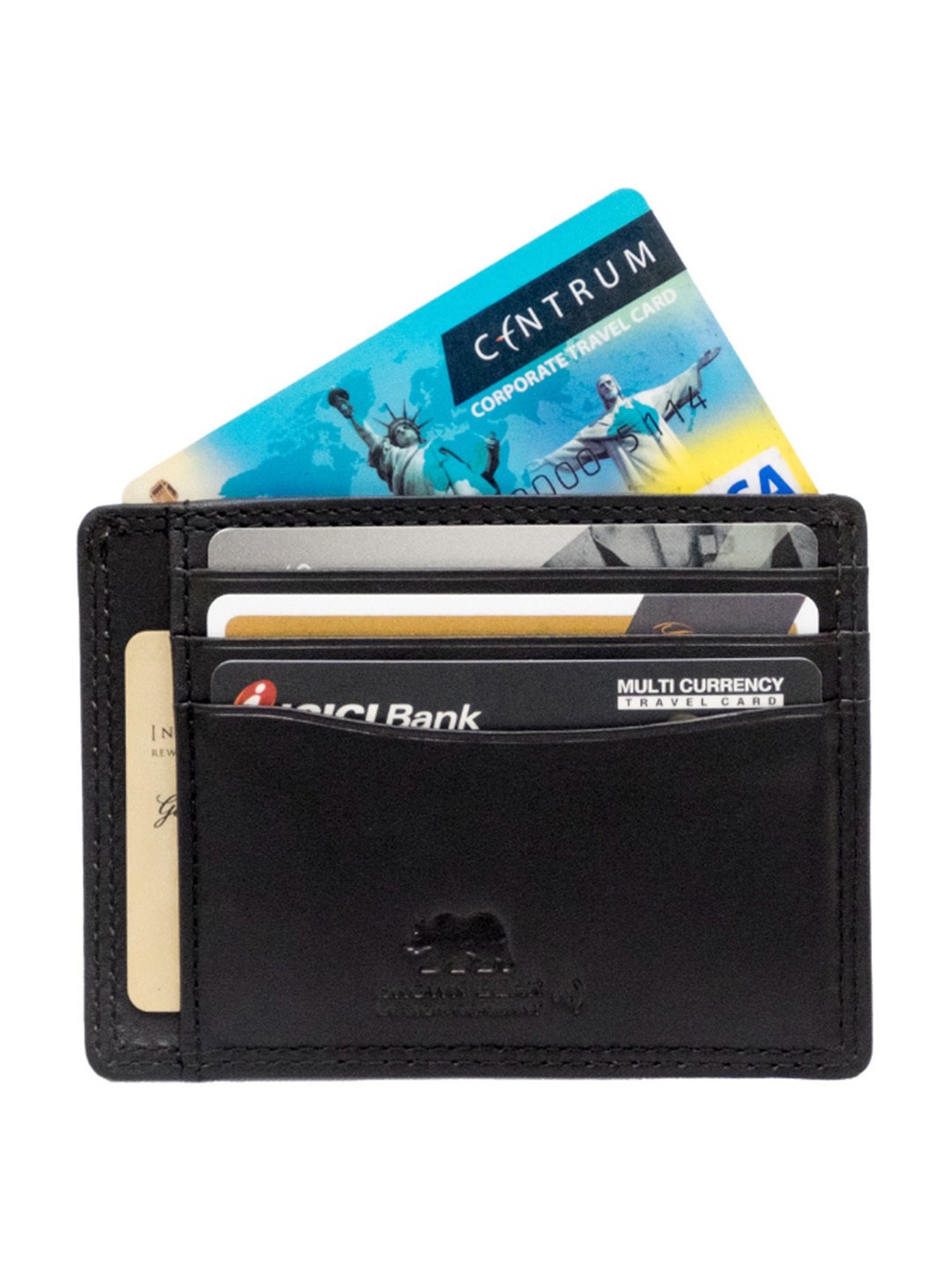 Louis Stitch Brunette Brown Leather Medium Toiletry Pouch