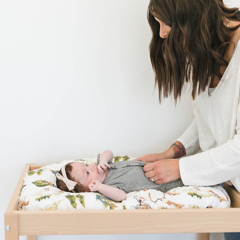 Bebe au Lait Muslin Changing Pad Cover Wyoming