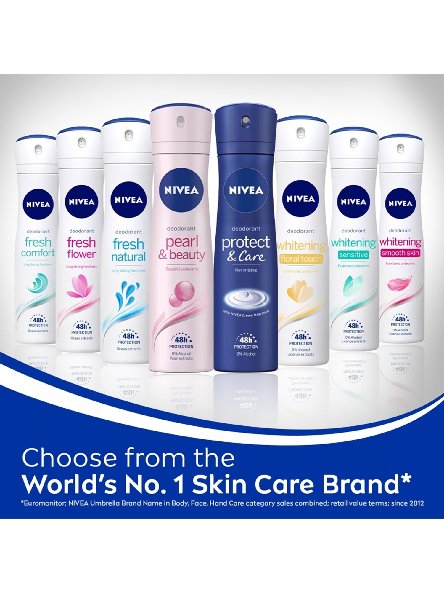 Nivea Protect & Care Deodorant for Women - 150 ml