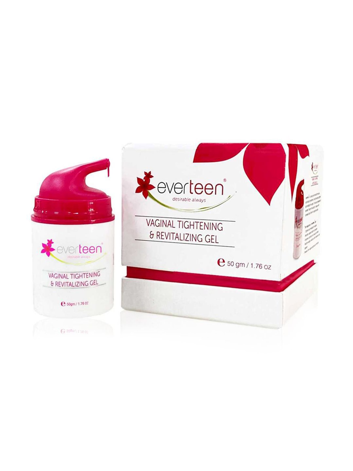 everteen Vaginal Tightening & Revitalizing Gel for Women - 1 Large Pack - 50 gm