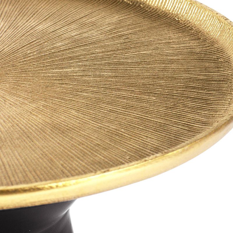 Malique Side Table Antique Brass - Poly & Bark