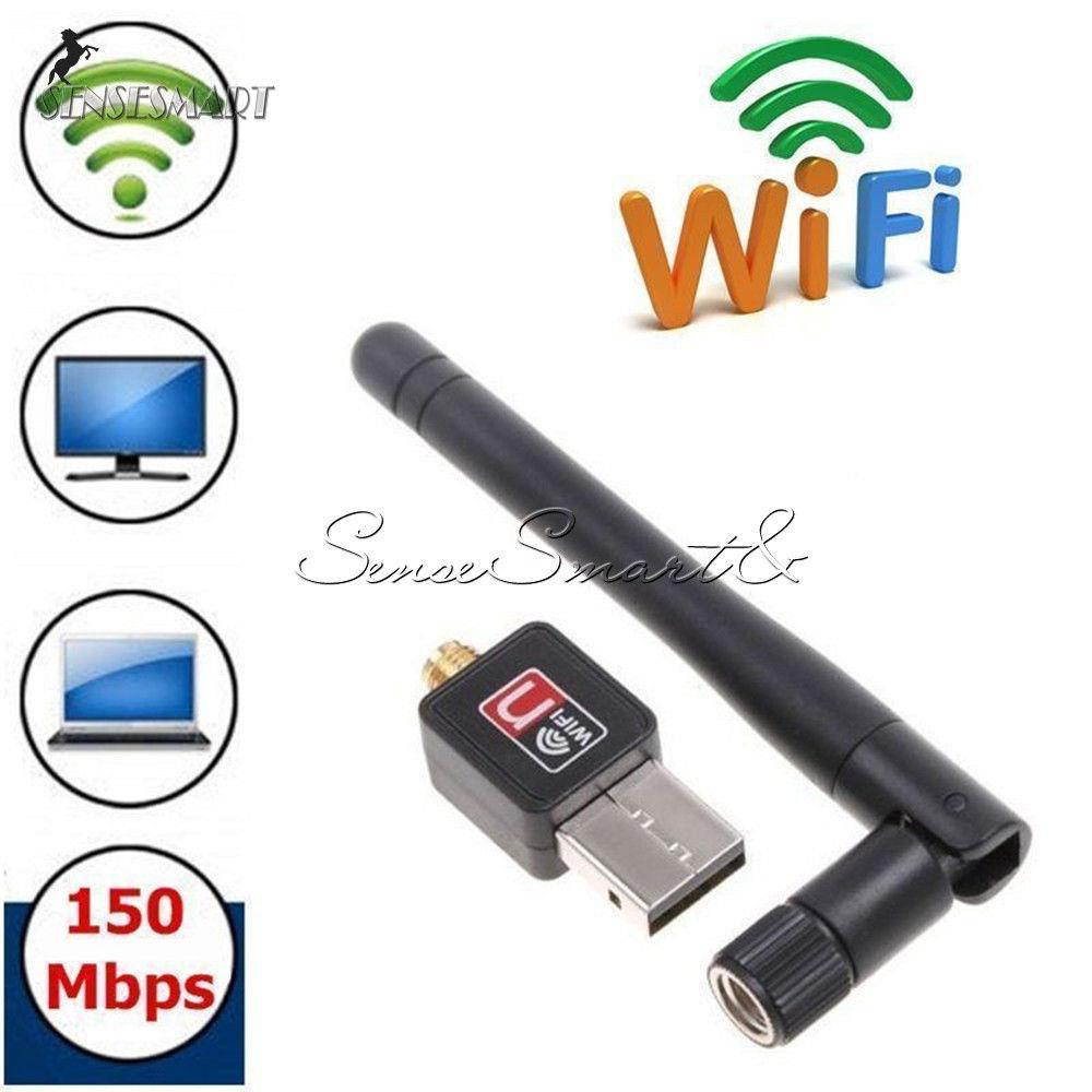 150Mbps USB 2.0 802.11N/G/B Mini WiFi Antenna LAN Card Adapter Wireless Network